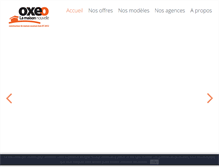 Tablet Screenshot of maisonsoxeo.com